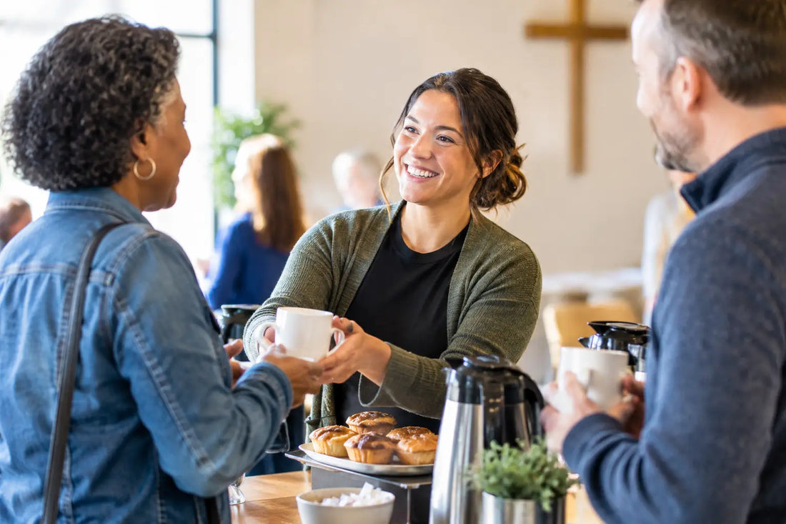 A Church Coffee Hospitality Example That Welcomes