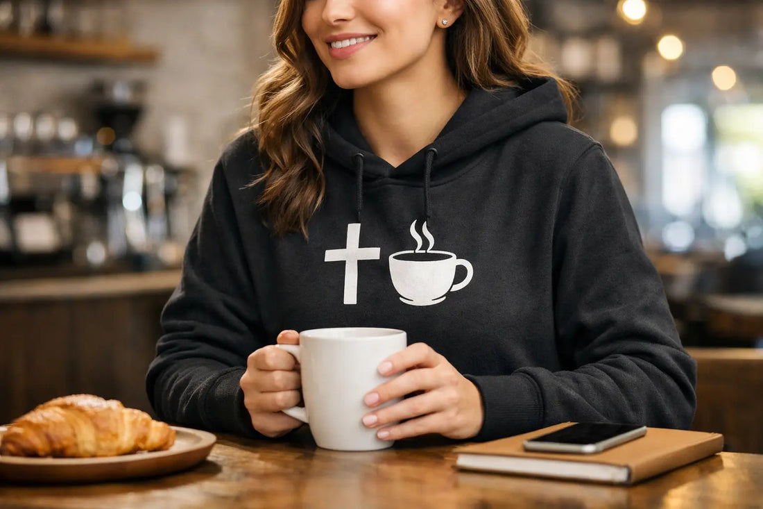 Christian Hoodie for Coffee Lovers That Fits