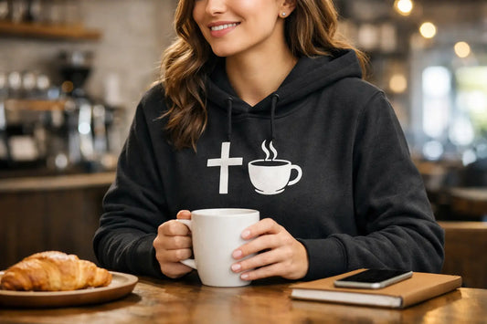 Christian Hoodie for Coffee Lovers That Fits