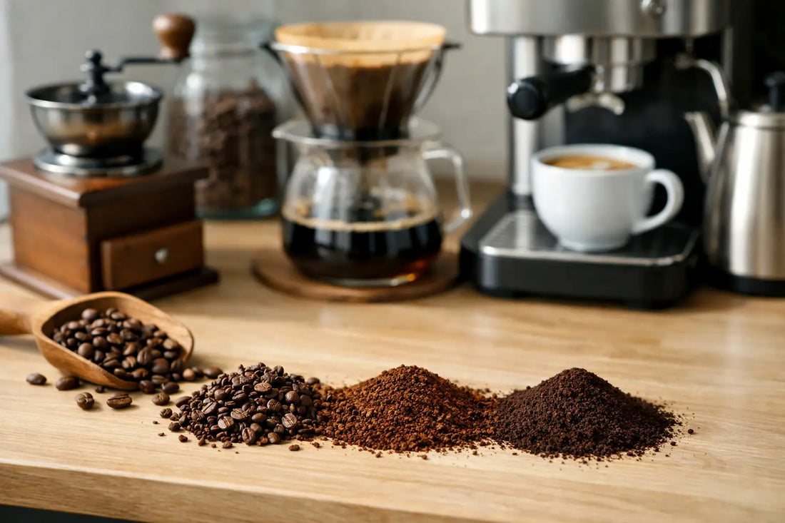 Coffee Grind Size for Better Coffee at Home